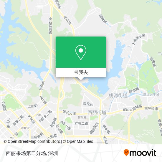 西丽果场第二分场地图