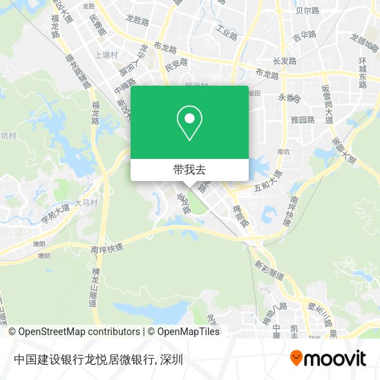 中国建设银行龙悦居微银行地图