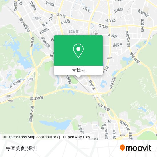 每客美食地图