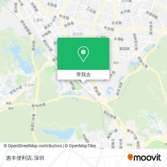 惠丰便利店地图