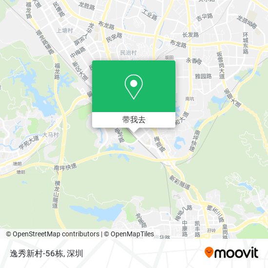逸秀新村-56栋地图