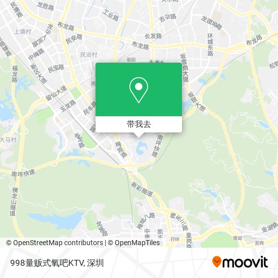 998量贩式氧吧KTV地图