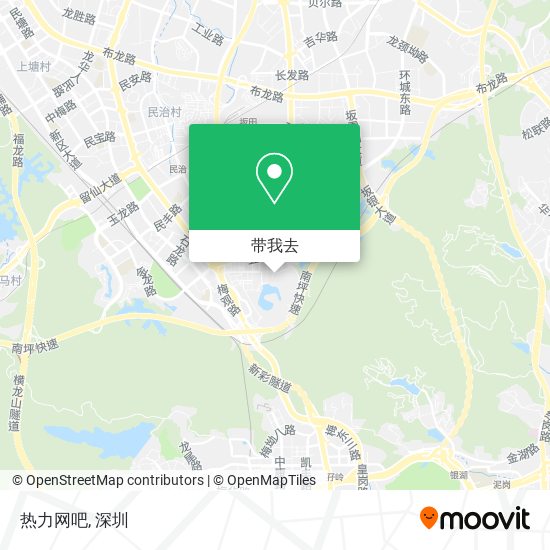 热力网吧地图