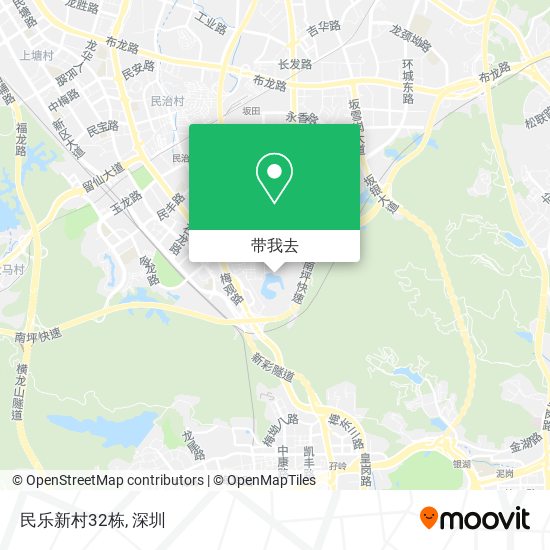 民乐新村32栋地图