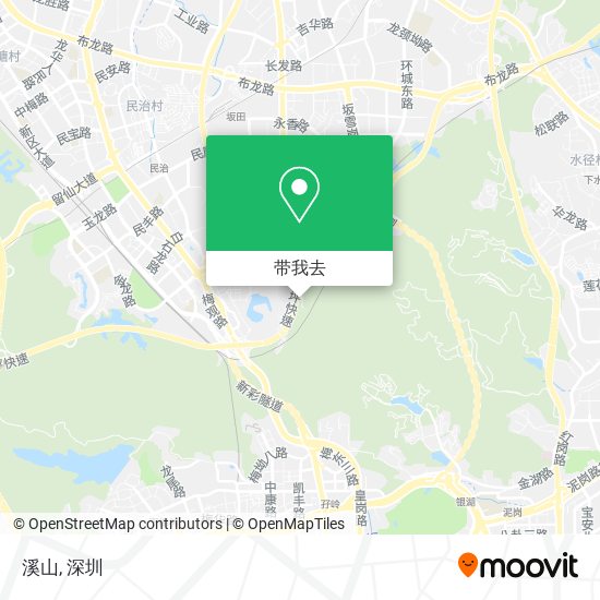 溪山地图
