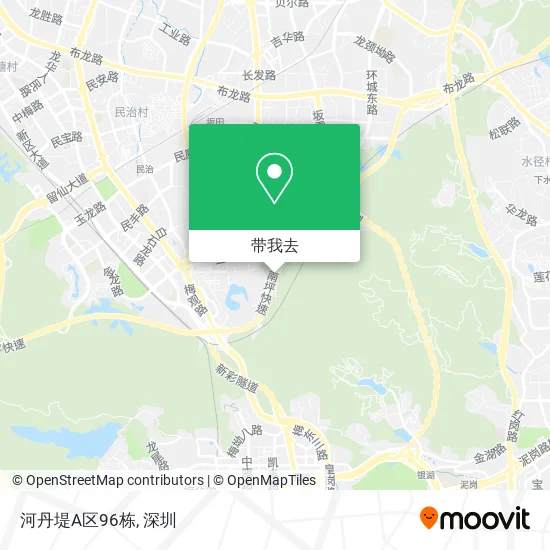 河丹堤A区96栋地图