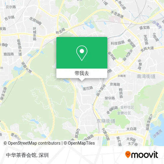 中华茶香会馆地图