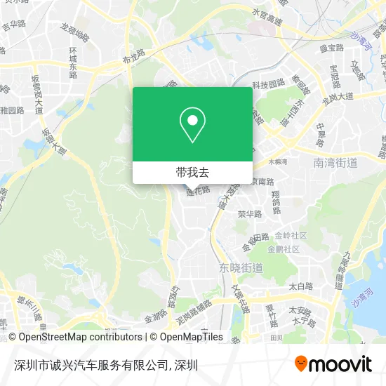 深圳市诚兴汽车服务有限公司地图