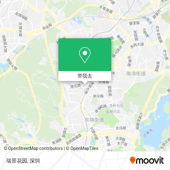瑞景花园地图