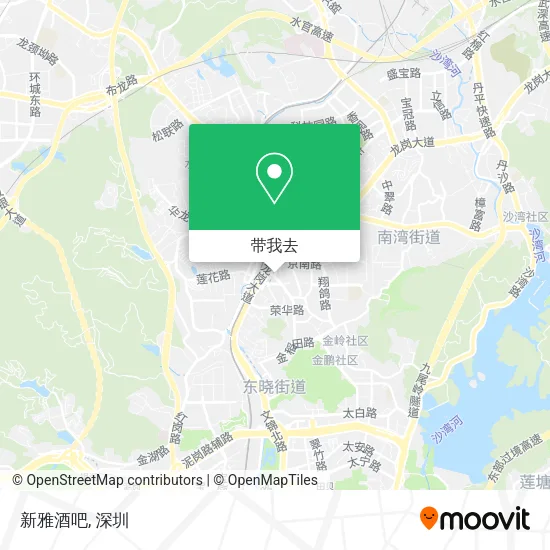 新雅酒吧地图