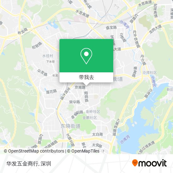 华发五金商行地图