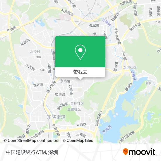 中国建设银行ATM地图