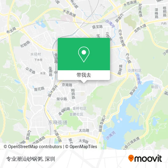 专业潮汕砂锅粥地图