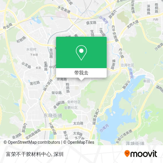 富荣不干胶材料中心地图