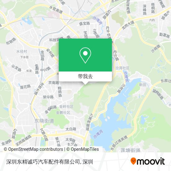 深圳东精诚巧汽车配件有限公司地图