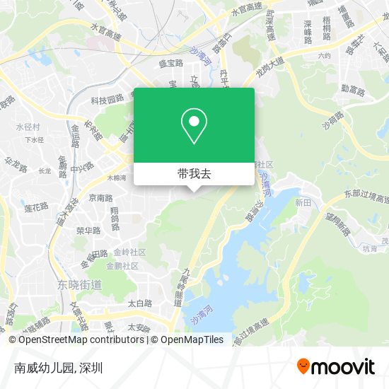 南威幼儿园地图