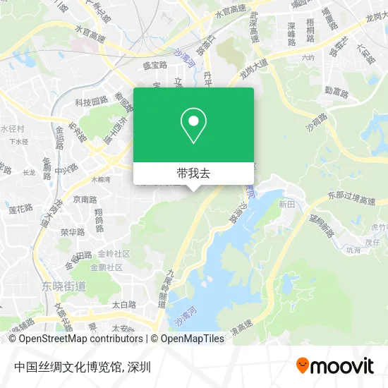 中国丝绸文化博览馆地图