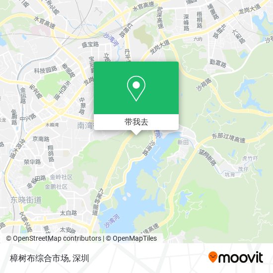 樟树布综合市场地图
