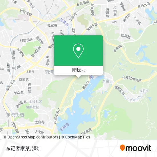 东记客家菜地图