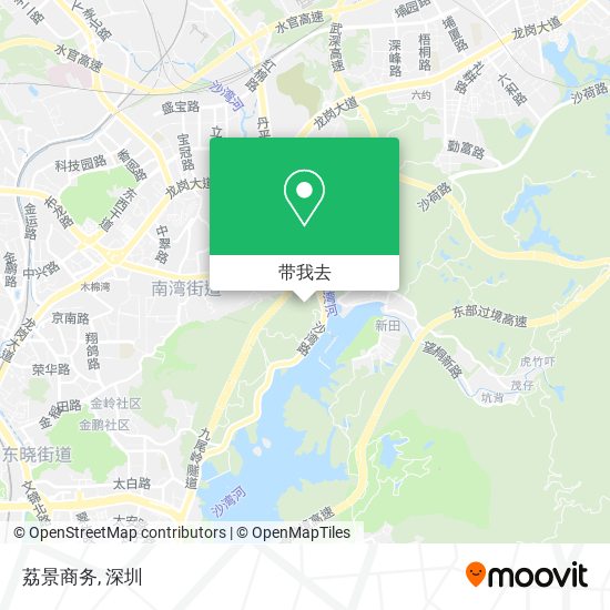 荔景商务地图