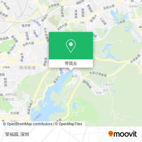 荣福园地图
