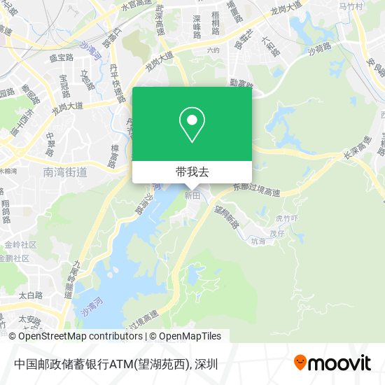 中国邮政储蓄银行ATM(望湖苑西)地图