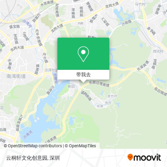 云桐轩文化创意园地图
