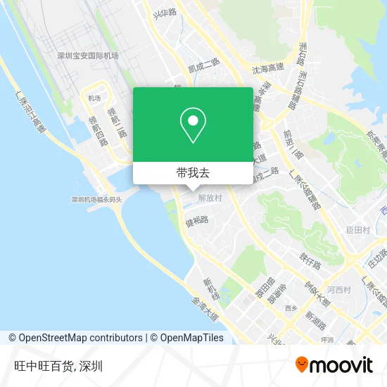 旺中旺百货地图