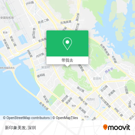 新印象美发地图