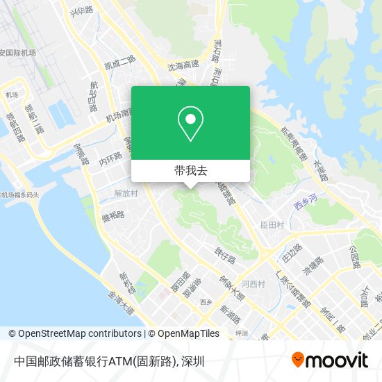 中国邮政储蓄银行ATM(固新路)地图
