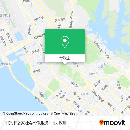 阳光下之家社会帮教服务中心地图