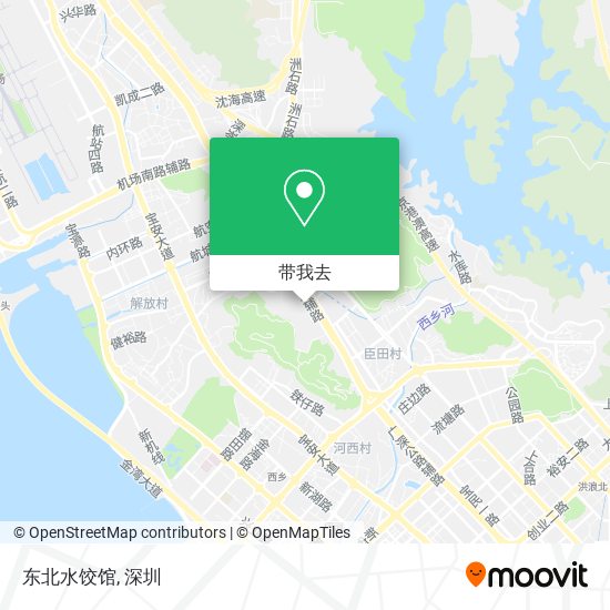 东北水饺馆地图