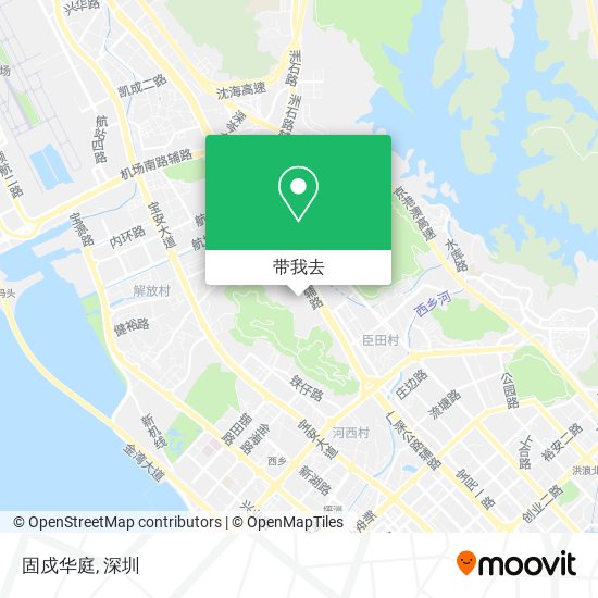 固戍华庭地图