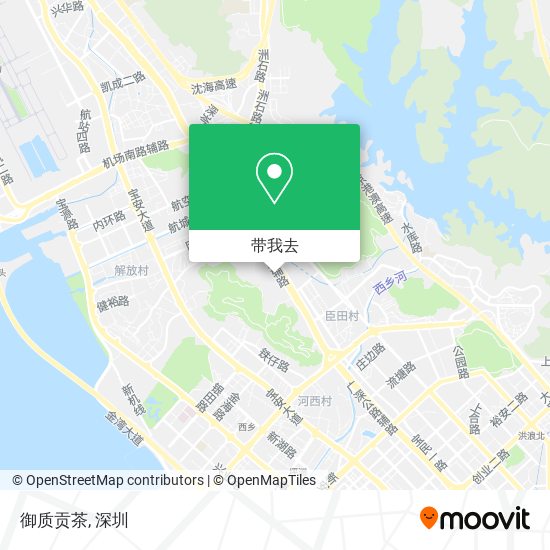 御质贡茶地图