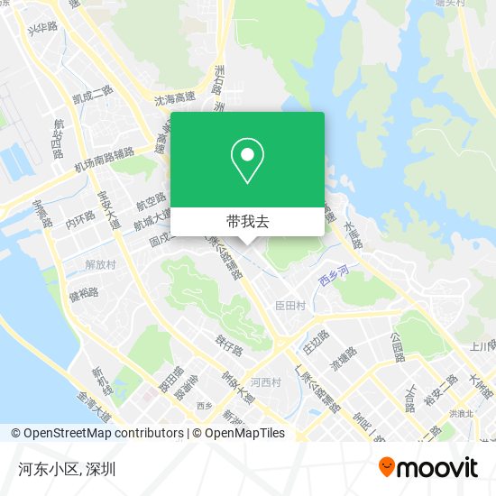 河东小区地图