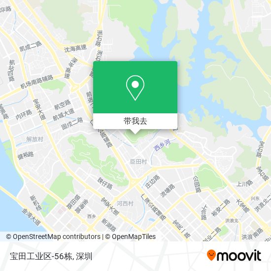 宝田工业区-56栋地图