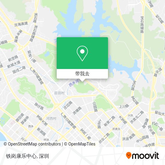 铁岗康乐中心地图