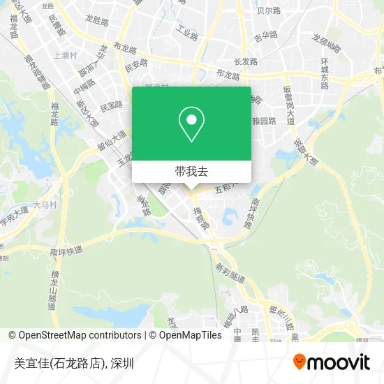 美宜佳(石龙路店)地图