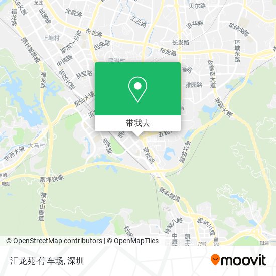 汇龙苑-停车场地图