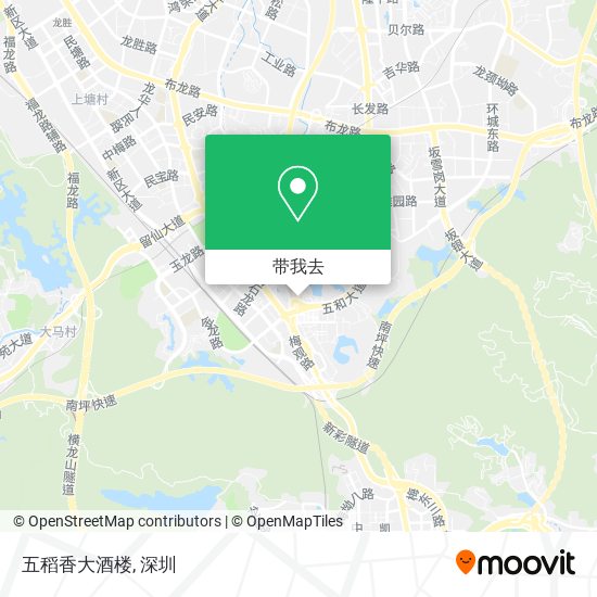 五稻香大酒楼地图