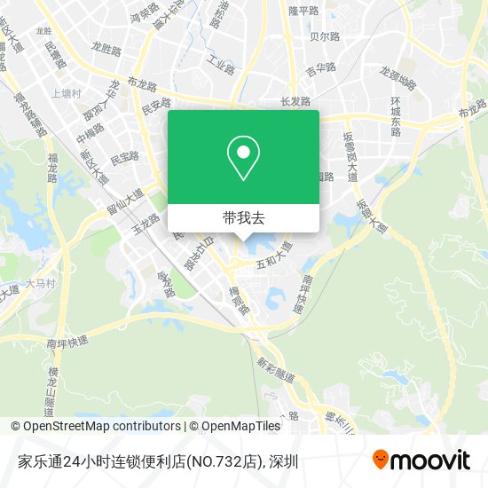 家乐通24小时连锁便利店(NO.732店)地图