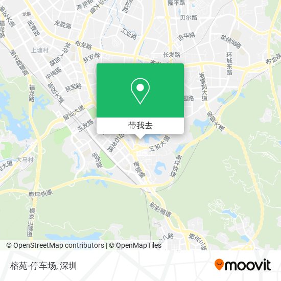 榕苑-停车场地图