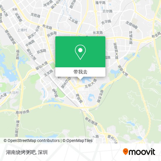 湖南烧烤粥吧地图