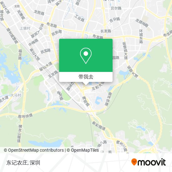 东记农庄地图