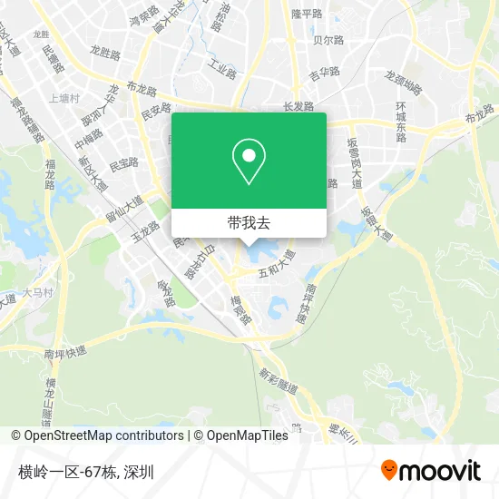 横岭一区-67栋地图