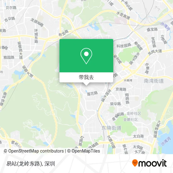 易站(龙岭东路)地图