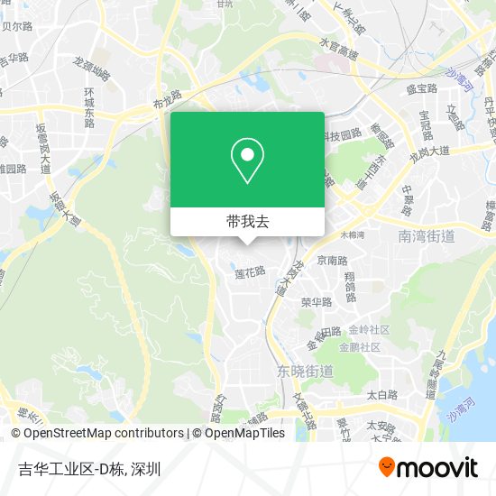 吉华工业区-D栋地图