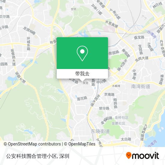 公安科技围合管理小区地图