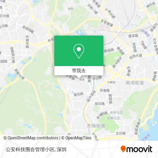公安科技围合管理小区地图