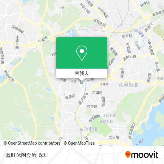 鑫旺休闲会所地图